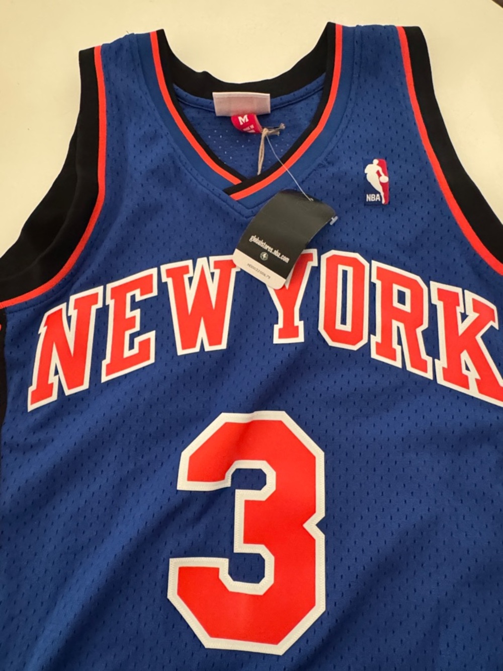 New York Knicks Stephon Marbury #3 Swingman Mitchell & Ness Jersey Size M (NWT)
